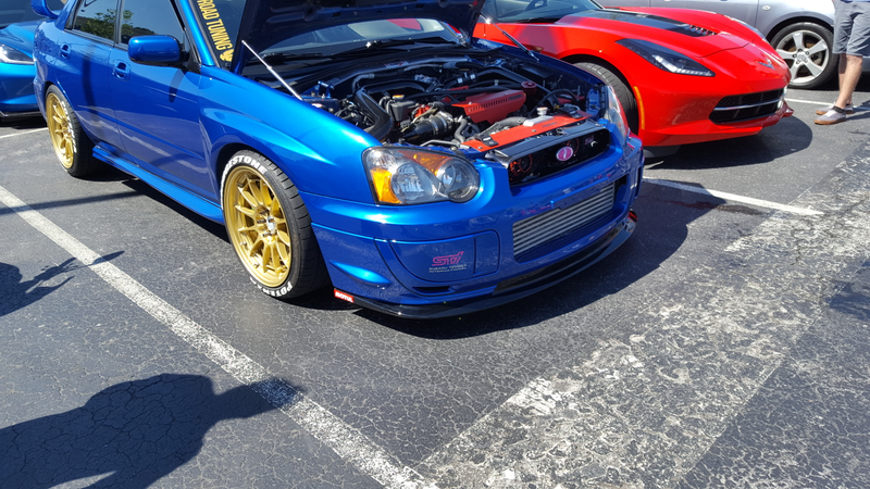 Shockingly, one Subaru and no vape